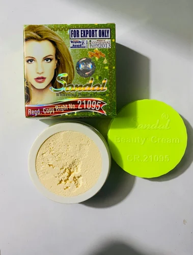 Sandal Whitening Beauty Cream, 30 gm, Packaging Type: Plastic Jar